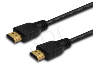 Kabel HDMI Savio CL-05 ( HDMI A - HDMI A M-M PVC 2m czarny )