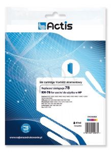 Actis KH-78 tusz trójkolorowy do drukarki HP (zamiennik HP 78 C6578D) Standard