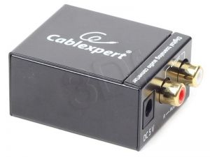 Adapter Gembird Toslink - analog RCA F-F