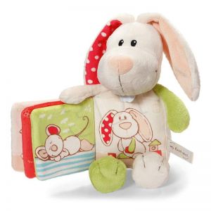 NICI Pluszowa Książeczka Królik 35957