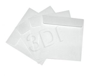 Koperta na płyty CD/DVD No name 1mm biały 1000szt.