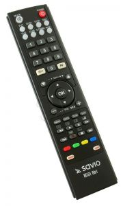 Pilot Uniwersalny Savio RC-01 (Odtwarzacz DVD,Telewizory,Dekoder TV cyfrowej,Systemy audio,Magnetowi