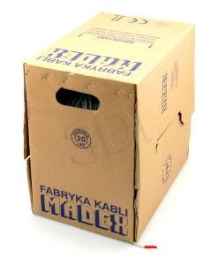Kabel UTP Madex ( kat.5e 500m drut szary 4PR 24AWG ULTRALINK )