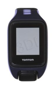 Tomtom zegarek sportowy Runner 2 Cardio+Music S stalowoniebieski/ciemnobłękitny