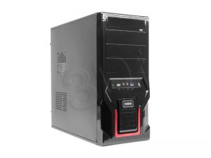 Obudowa Midi Tower Gembird CCC-D1-03 czarna
