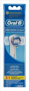 Standardowe końcówki szczoteczek elektrycznych Braun Oral-B Precision Clean EB20-4/3
