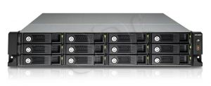 Serwer NAS QNAP TS-1253U (2U HDD 12szt. Pamięć RAM 4GB Quad-core Intel Celeron 2.0GHz Redundantne za