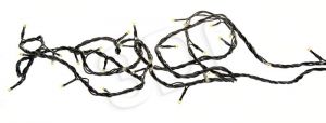 Activejet Lampki choinkowe AJE-CHAIN100 (100 LED ciepła biel 10m) czarny przewód
