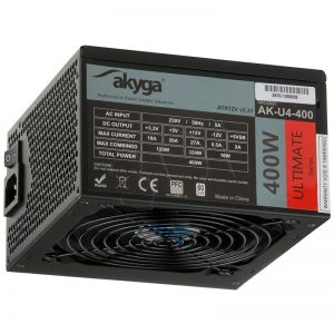 Zasilacz Akyga AK-U4-400 (400W) 120mm wentylator 80+