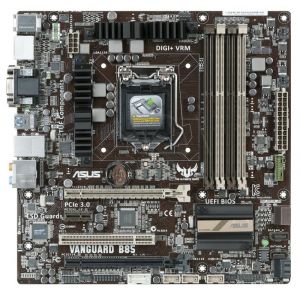 ASUS VANGUARD B85 B85 LGA1150 (PCX/DZW/VGA/GLAN/SATA3/USB3/DDR3/CROSSFIRE) mATX