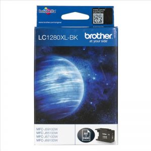 BROTHER Tusz Czarny LC1280XLBK=LC-1280XLBK, 2400 str.