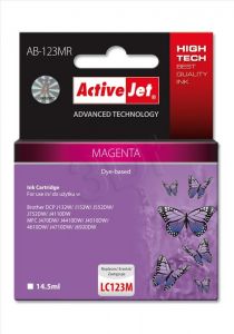 ActiveJet AB-123MR tusz magenta do drukarki Brother (zamiennik Brother LC123M) Premium