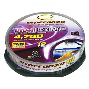 DVD+R Esperanza 1305 4,7GB 16x 10szt. cake
