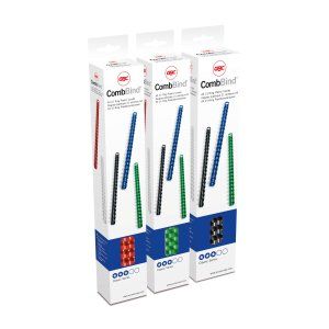 Grzbiety plastikowe 12mm białe