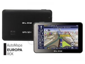 Blow Nawigacja GPS50V + AUTOMAPA EU 1 ROK