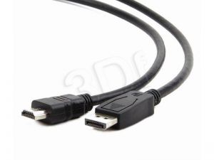 Kabel Gembird ( HDMI - DisplayPort M-M 1,8m czarny )
