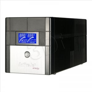 UPS Activejet (line interactive AJE-1200VA LCD/USB/RS23/4gn.wyjściowe/2x7Ah)