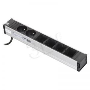 Bachmann 912.011 CONI listwa zasilająca 6x, 2x gniazdo zasilające 4x wolne miejsce