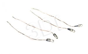 Hubsan Zestaw diod LED - niebieskich H107P-02 4 szt. do modelu X4 Plus H107P