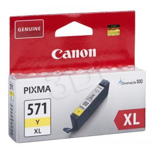 CANON Tusz Żółty CLI-571YXL=CLI571YXL=0334C001, 11 ml.
