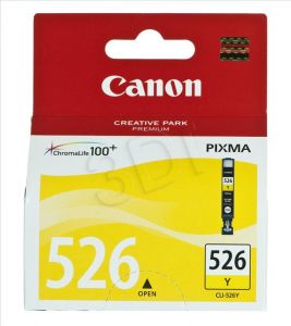 CANON Tusz Żółty CLI-526Y=CLI526Y=4543B001, 500 str.