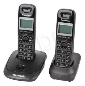 Panasonic Telefon bezprzewodowy KX-TG2512PDT czarny