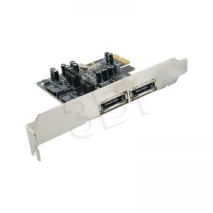 Kontroler eSata 4World 05721 (SATA eSATA II 2szt. SATA II)