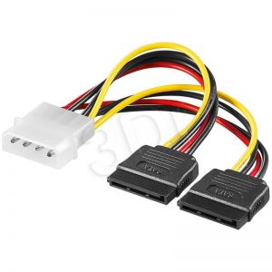 AKYGA ADAPTER MOLEX / 2X SATA AK-CA-16