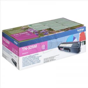 BROTHER Toner Czerwony TN328M=TN-328M, 6000 str.