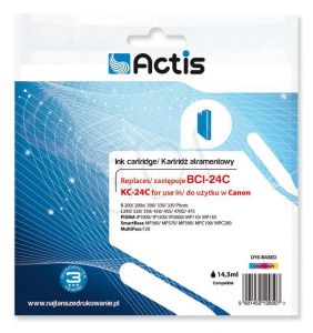 Actis KC-24C tusz kolorowy do drukarki Canon (zamiennik Canon BCI-24C) Standard