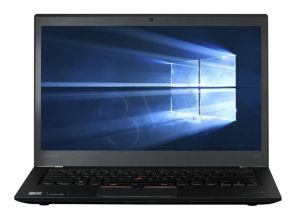 Lenovo ThinkPad T460s i7-6600U 12GB 14 WQHD 256GB HD 520 LTE Win7P W10P Czarny 20F90040PB 3Y