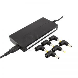 ZASILACZ DO NOTEBOOKA UNIWERSALNY AUTOMATIC 90W USB 1A SLIM AK-NU-03