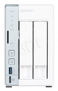 Serwer NAS QNAP TS-251A-2G (Tower HDD 2szt. Pamięć RAM 4GB N3060)