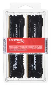 Kingston HyperX SAVAGE DDR4 DIMM 16GB 3000MHz (2x8GB) HX430C15SB2K2/16