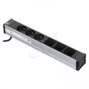Bachmann 912.012 CONI - listwa zasilająca3x gniazdo zasilające, 3x wolne miejsce