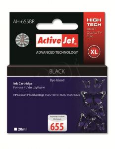 ActiveJet AH-655BR tusz czarny do drukarki HP (zamiennik HP 655 CZ109AE) Premium