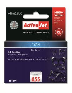 ActiveJet AH-655CR tusz cyan do drukarki HP (zamiennik HP 655 CZ110AE) Premium