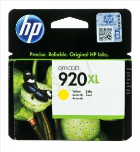 HP Tusz Żółty HP920XL=CD974AE, 700 str., 6 ml