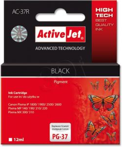 ActiveJet AC-37R tusz czarny do drukarki Canon (zamiennik Canon PG-37) Premium
