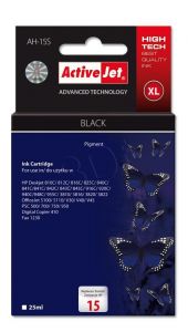 ActiveJet AH-15S tusz czarny do drukarki HP (zamiennik HP 15 C6615N) Premium Standard