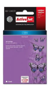 ActiveJet AB-1240CR tusz cyan do drukarki Brother (zamiennik Brother LC1240C, LC1220C) Premium