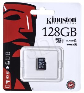 Kingston micro SDXC SDC10G2/128GBSP 128GB Class 10