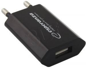 Esperanza Ładowarka sieciowa EZ112K 1xUSB 800mA