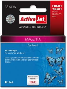 ActiveJet AE-613N tusz magenta do drukarki Epson (zamiennik Epson T0613) Supreme