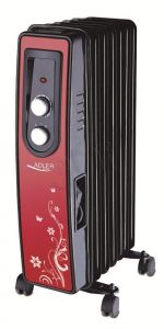 Grzejnik olejowy AD 7801 (1500W Czarno-czerwony)