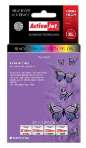 ActiveJet AB-M1000R multipack tusz czarny, cyan, magenta, żółty do drukarki Brother (zamiennik Broth