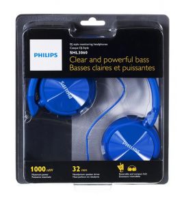 Słuchawki nauszne Philips SHL3060BL/00 (niebieski)