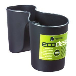 Pojemnik na długopisy podwójny ECO DESK