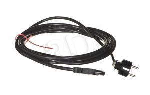 Bachmann 375.007 kabel połączeniowy 5m, wtyk kątowy, czarny