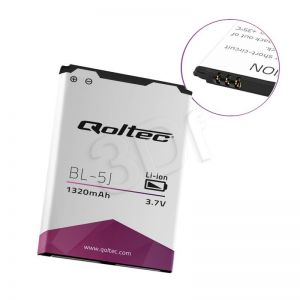 Bateria do smartfona Qoltec BL-5J ( Nokia 1320mAh 3,7V )